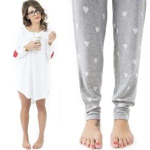 Jillian Harris for Priv Heart Pajamas